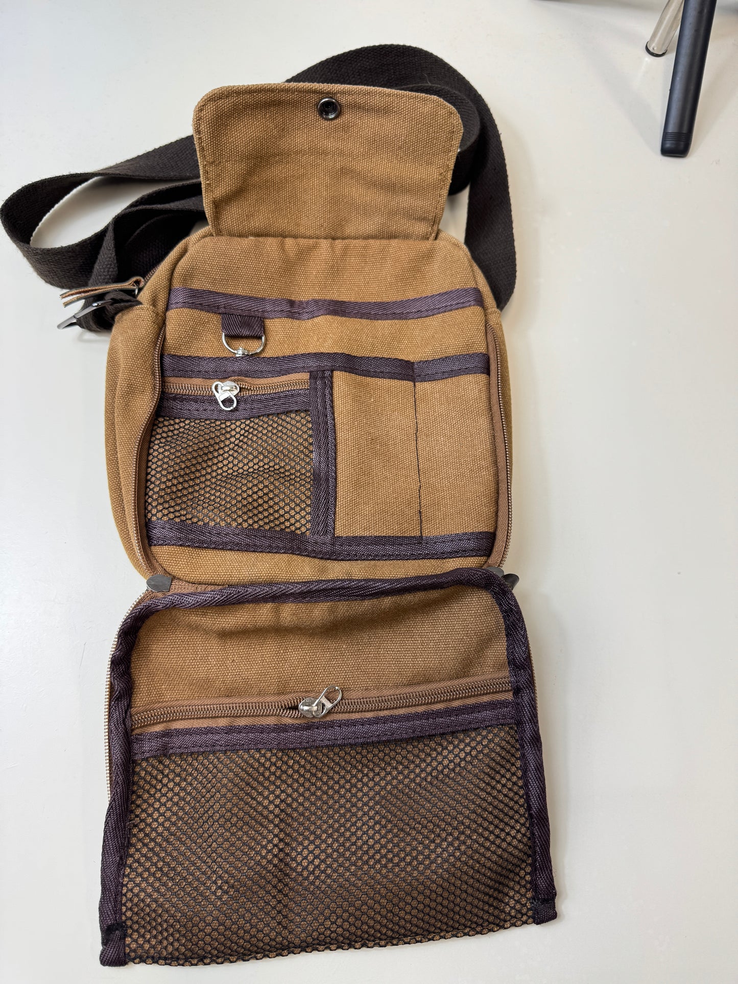 Crossbody Canvas Sling Bag