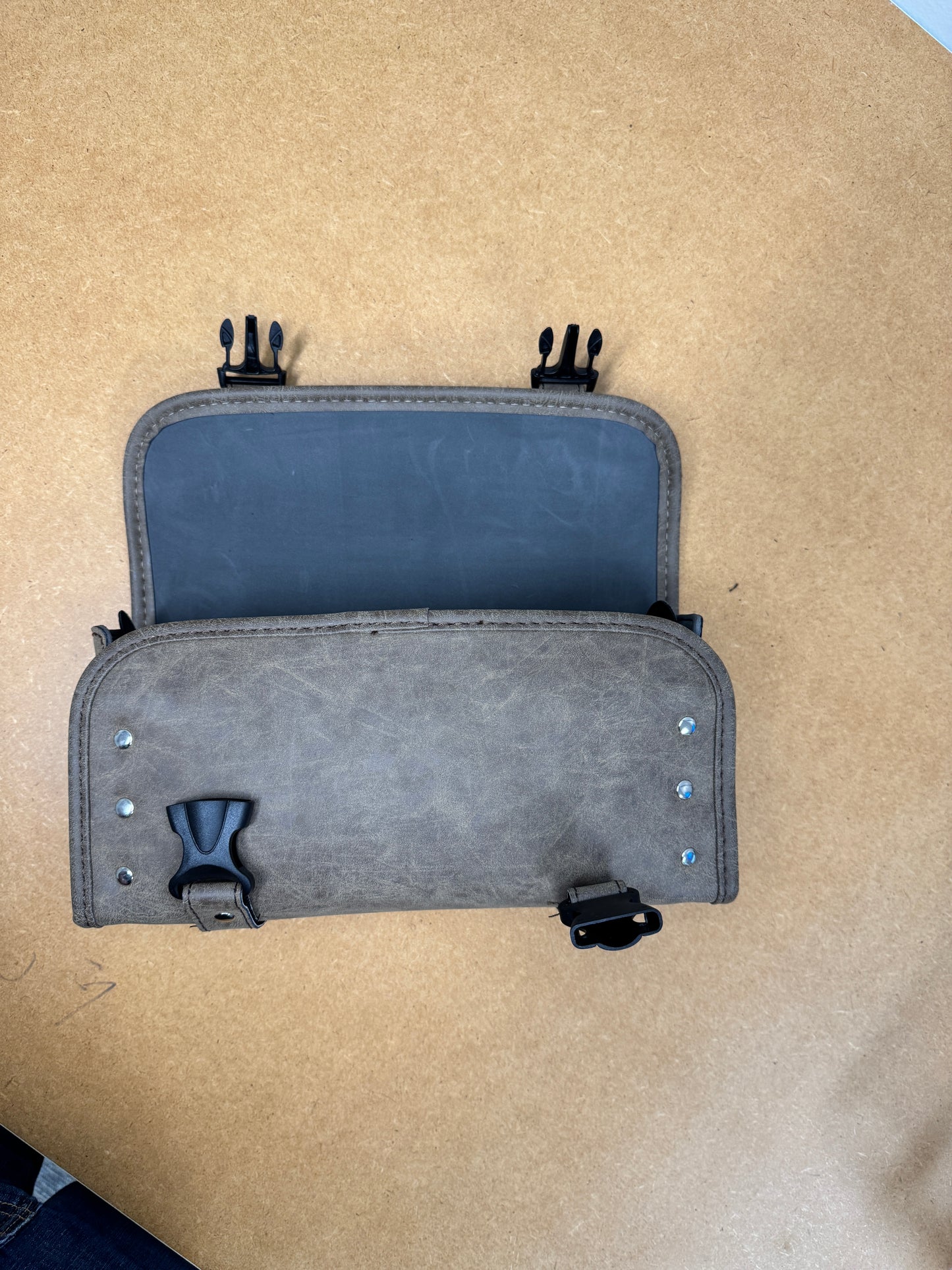 Motorcycle Bicycle Handlebar bag Biker Bag Tan
