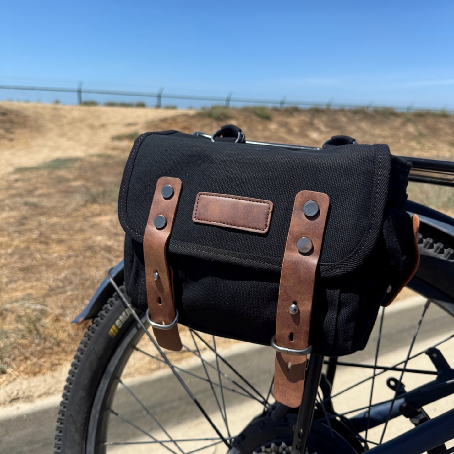 Heavy Canvas OG Bike Bag Black