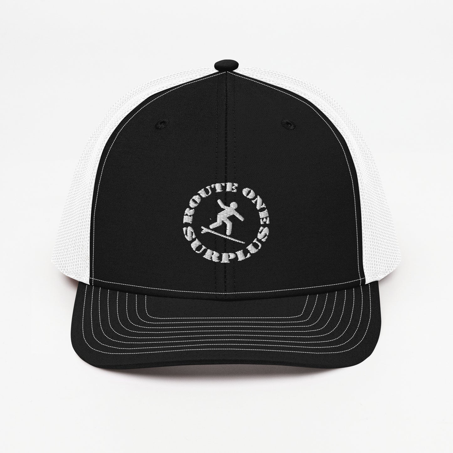 Route One Circle Logo Trucker Cap