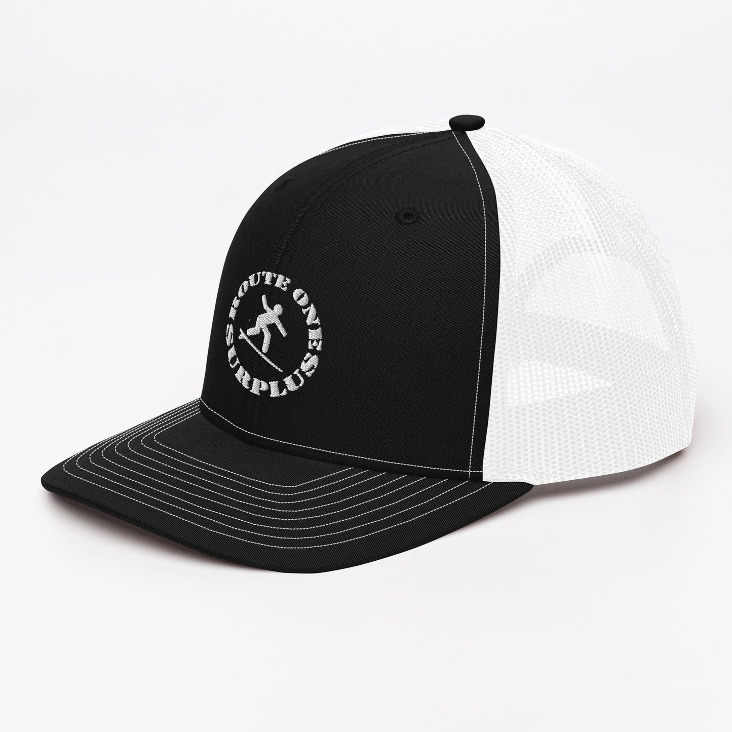 Route One Circle Logo Trucker Cap