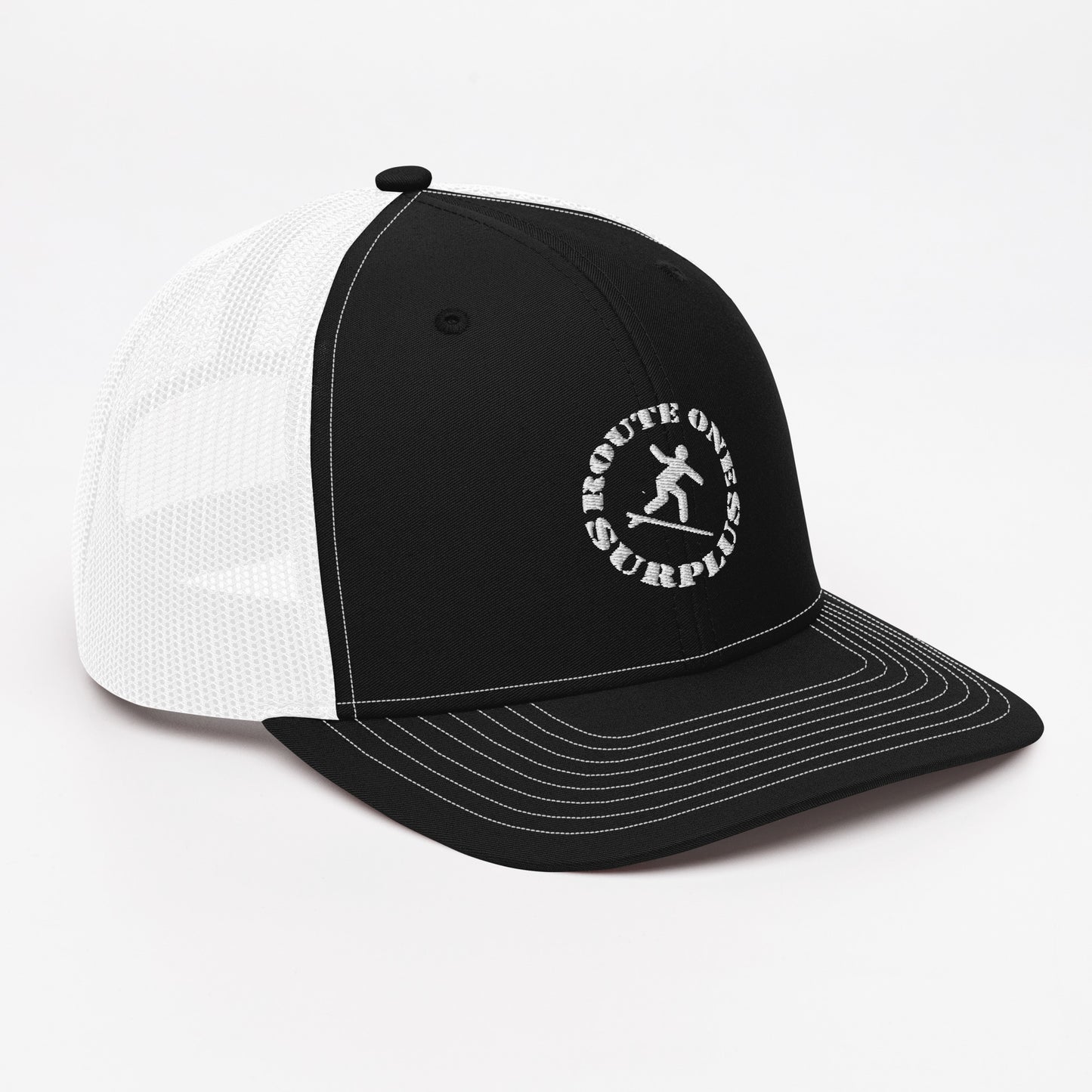 Route One Circle Logo Trucker Cap