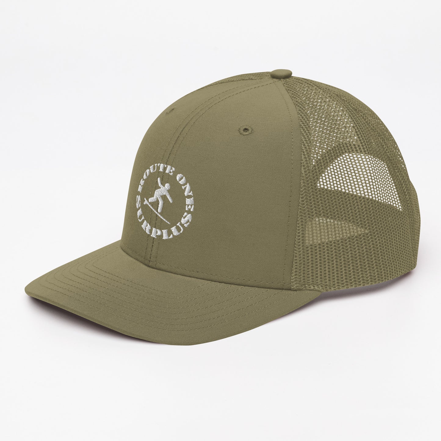 Route One Circle Logo Trucker Cap